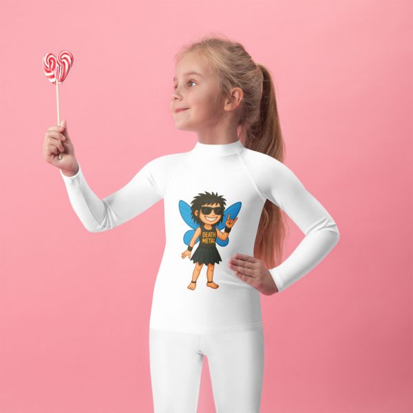 Death Metal Fee Kinder-Rash-Guard