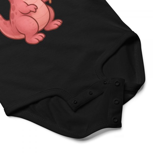 Rosa T-Rex Baby-Jersey-Body