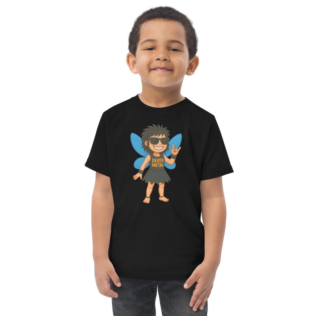 Death Metal Fee Jersey-T-Shirt für Kleinkinder