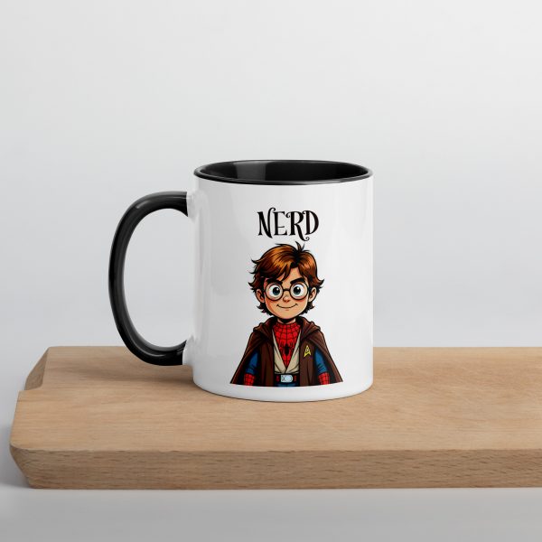 Nerd Tasse mit farbiger Innenseite