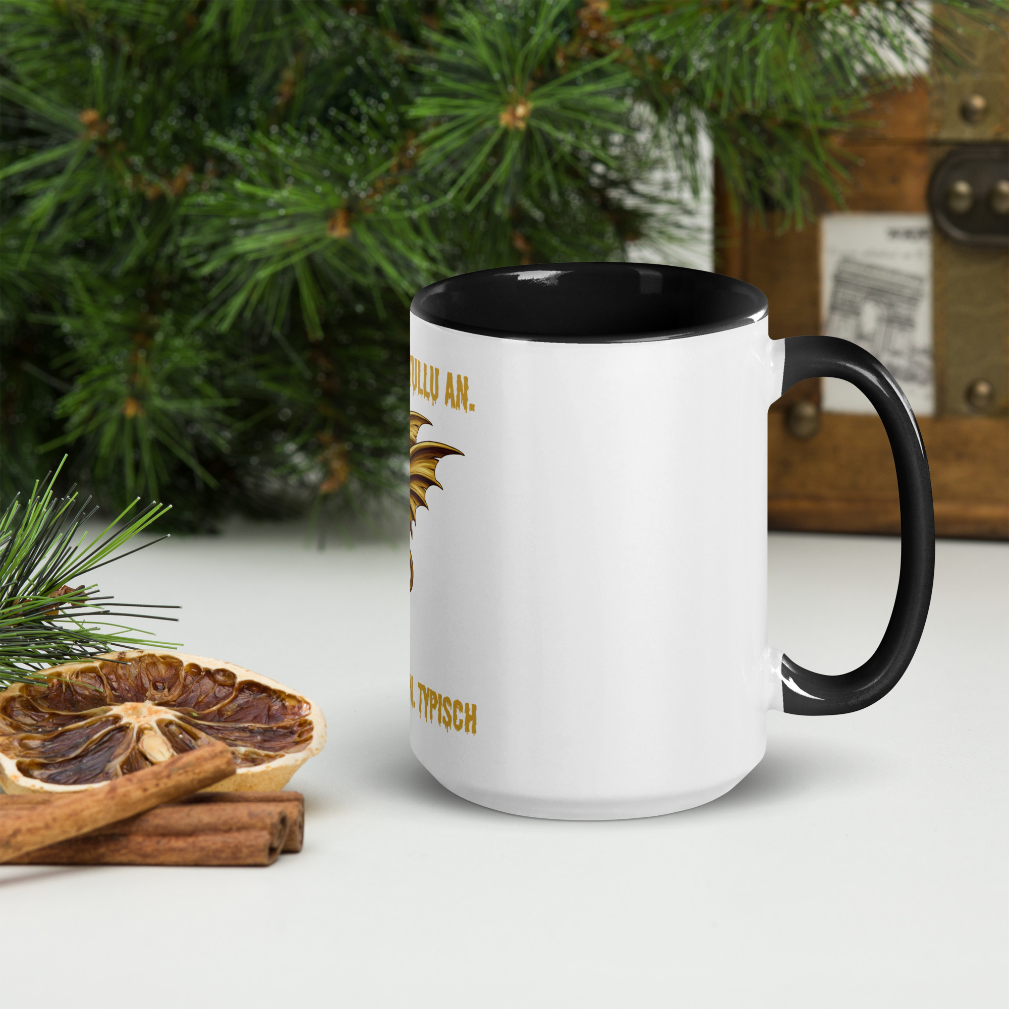 Kutullu Mailbox Tasse mit farbiger Innenseite – Bild 6