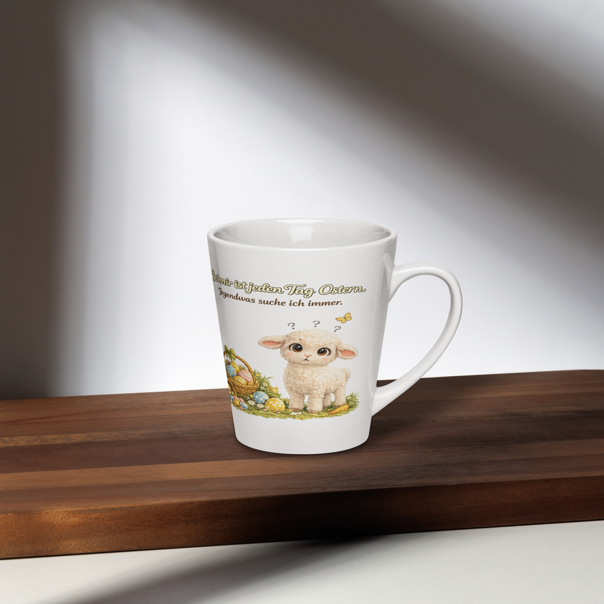Milchkaffeetasse Osterlamm 1 Milchkaffeetasse Osterlamm