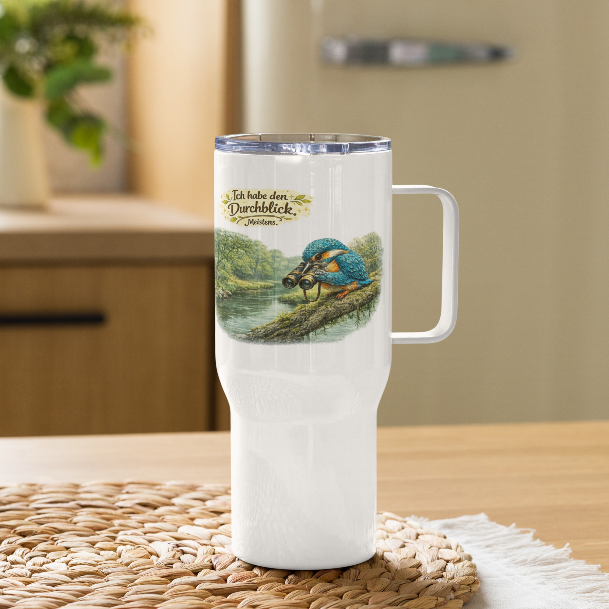 Reisebecher mit Griff Eisvogel mit Durchblick 4 Reisebecher mit Griff Eisvogel mit Durchblick – Bild 4