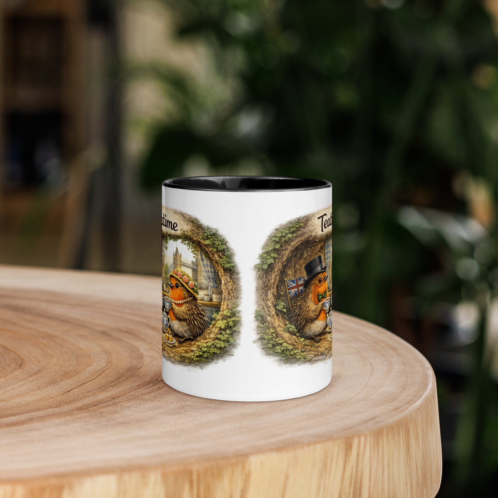 Tasse mit farbiger Innenseite Teatime 2 Tasse mit farbiger Innenseite Teatime – Bild 2