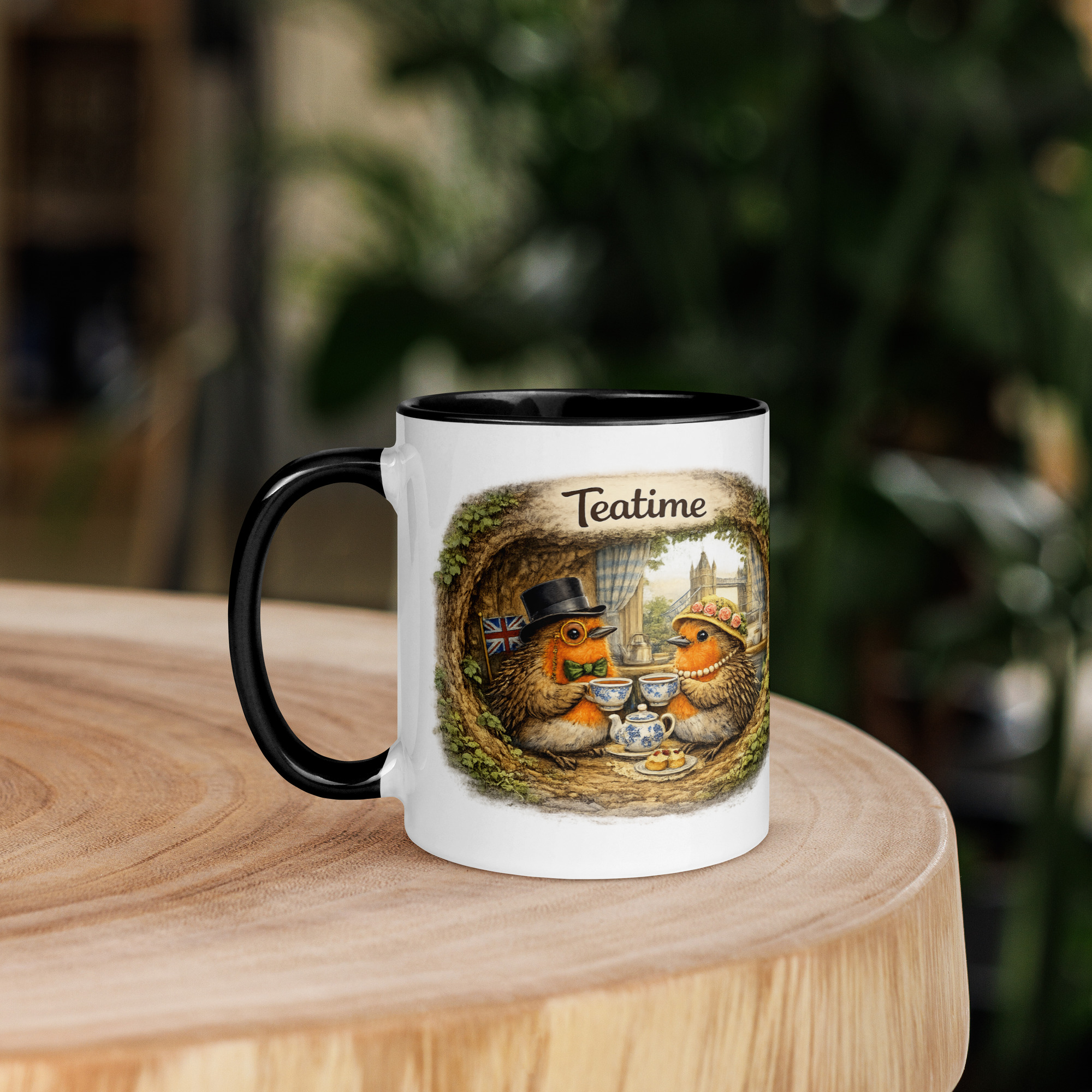 Tasse mit farbiger Innenseite Teatime 3 Tasse mit farbiger Innenseite Teatime – Bild 3