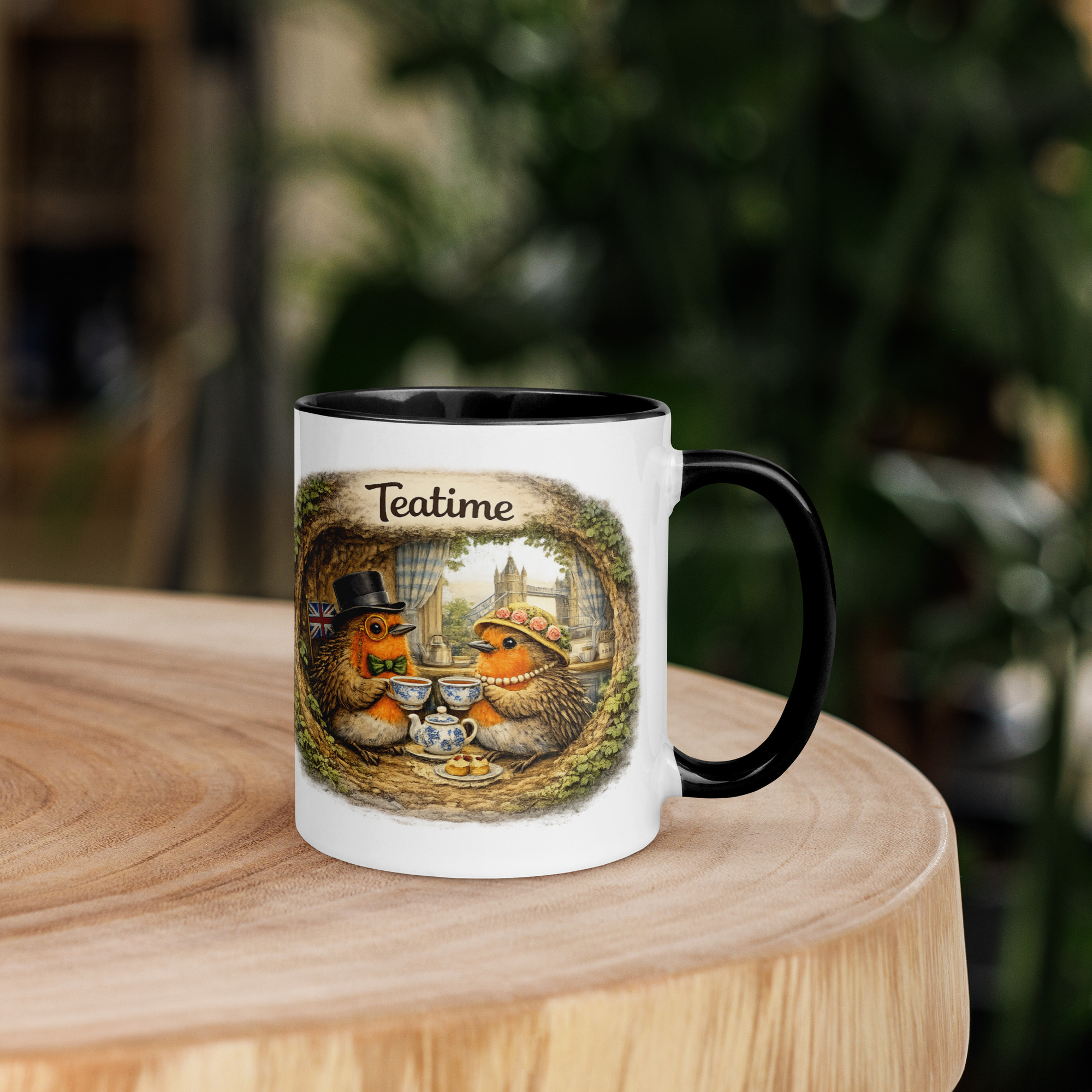 Tasse mit farbiger Innenseite Teatime 1 Tasse mit farbiger Innenseite Teatime