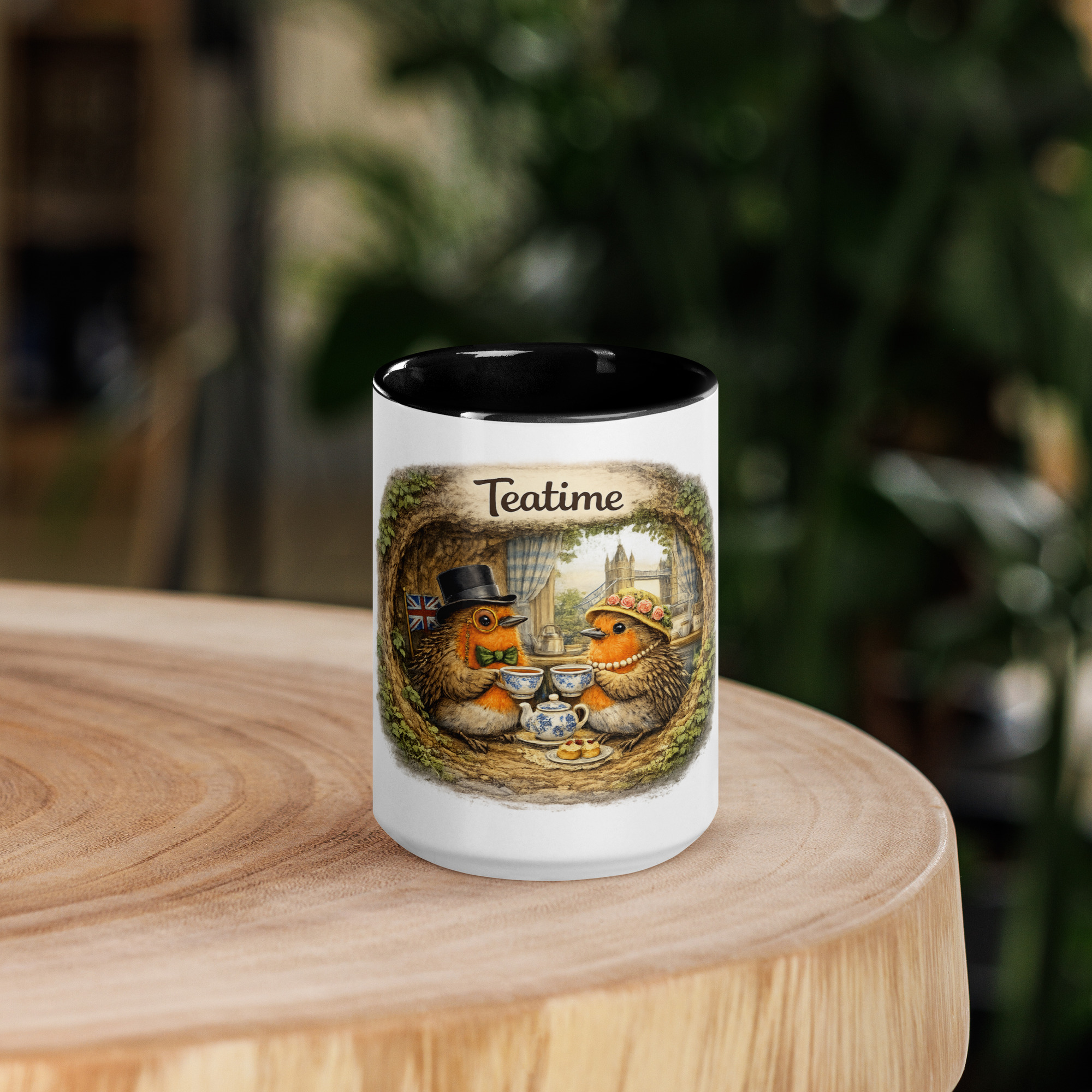 Tasse mit farbiger Innenseite Teatime 4 Tasse mit farbiger Innenseite Teatime – Bild 4