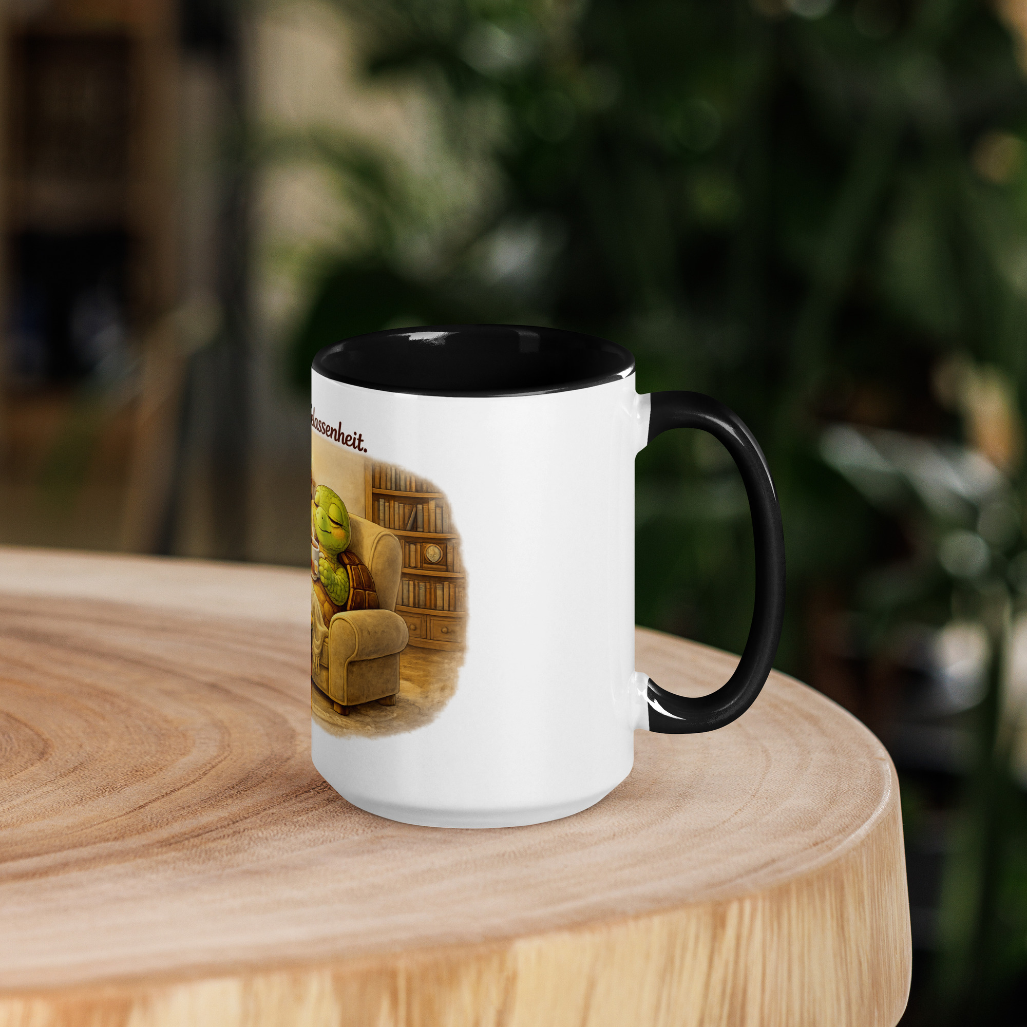 Tasse mit farbiger Innenseite Schildkröte mit Gelassenheit 6 Tasse mit farbiger Innenseite Schildkröte mit Gelassenheit – Bild 6