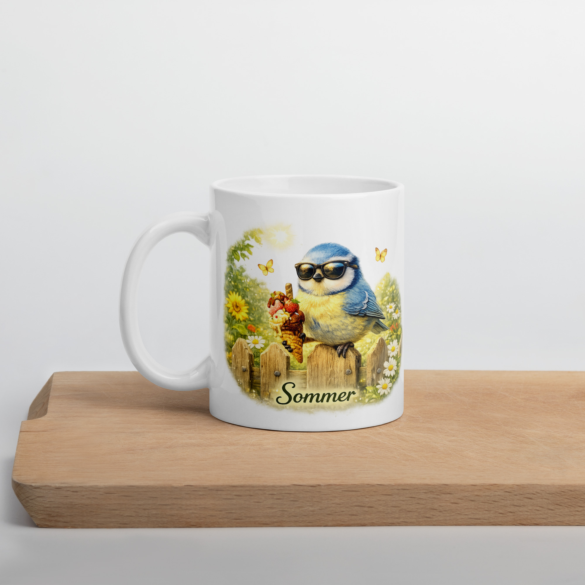 Tasse Blaumeise Sommer 2 Tasse Blaumeise Sommer – Bild 2