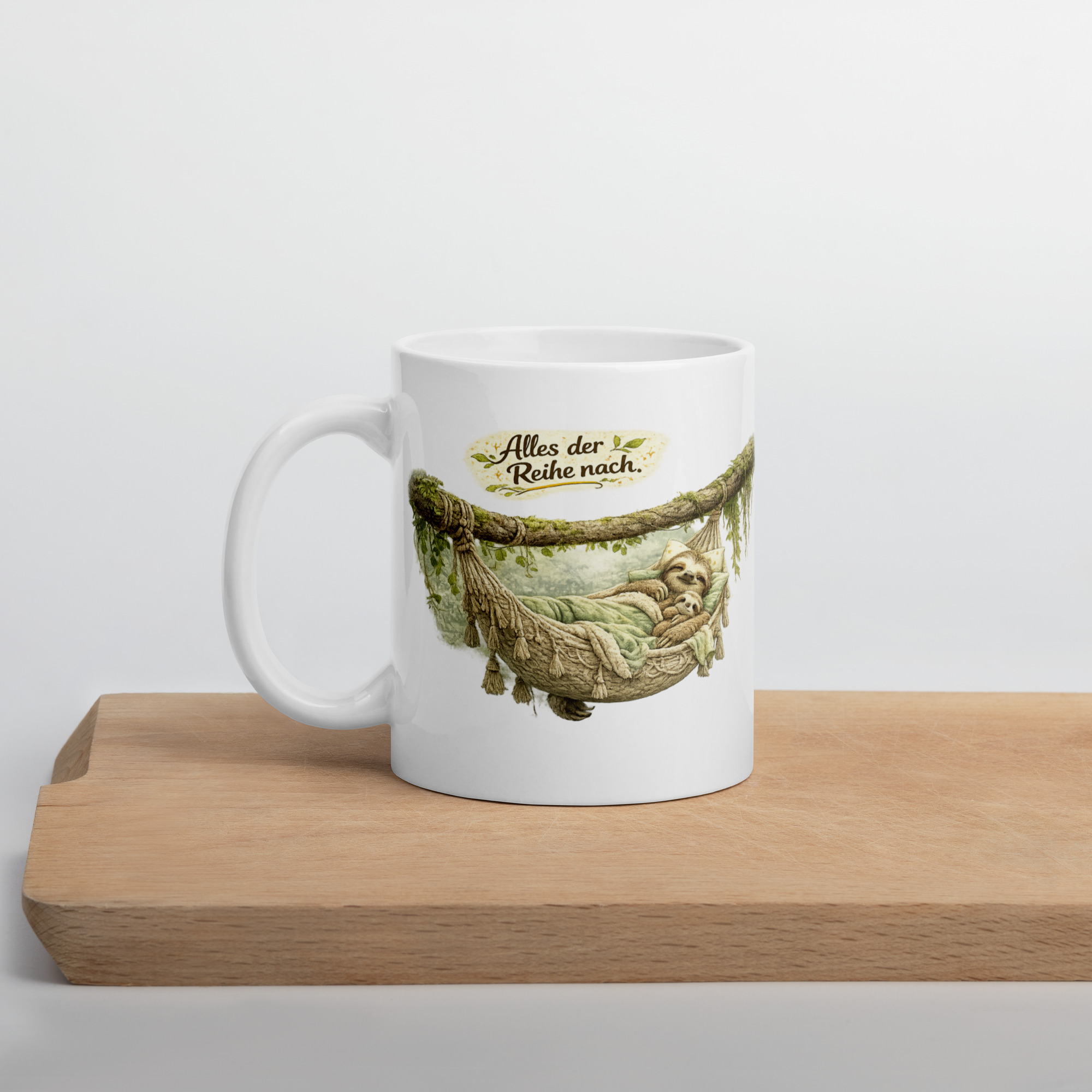 Tasse chillendes Faultier 2 Tasse chillendes Faultier – Bild 2
