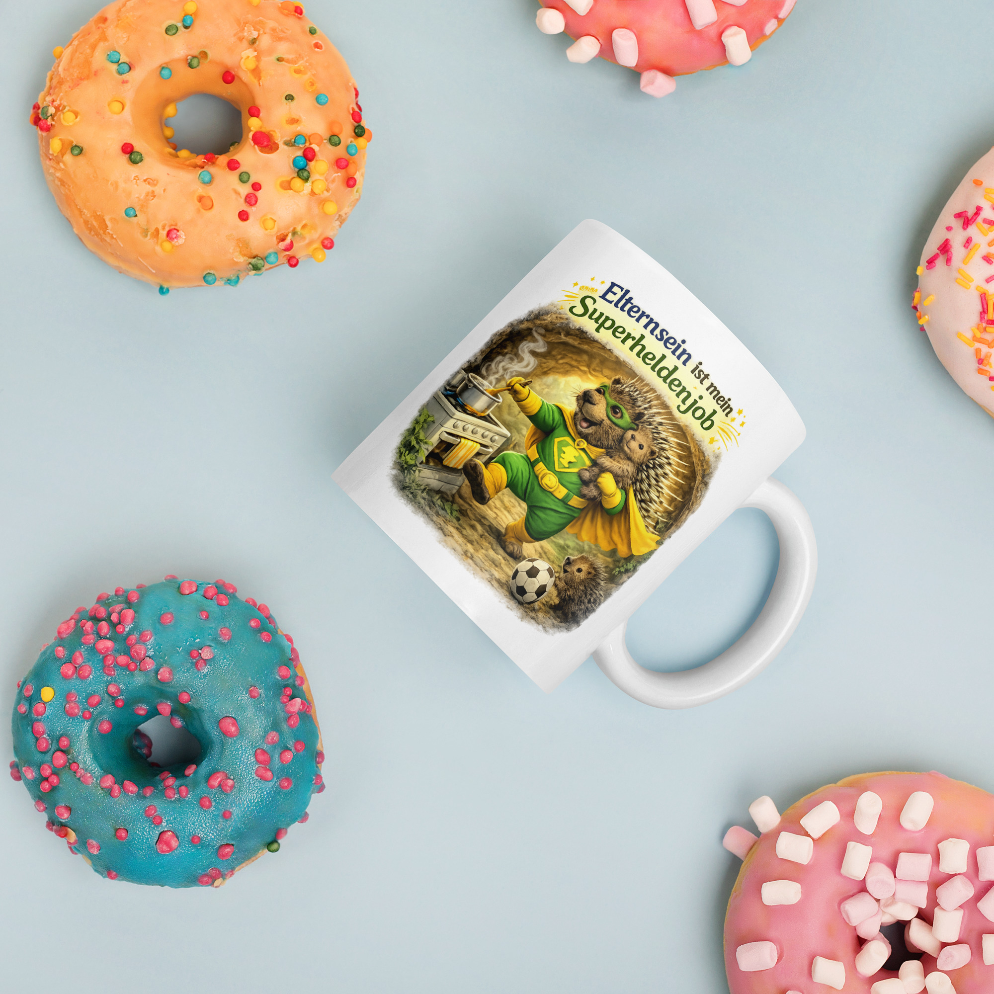 Tasse Elternsein ist mein Superheldenjob 3 Tasse Elternsein ist mein Superheldenjob – Bild 3