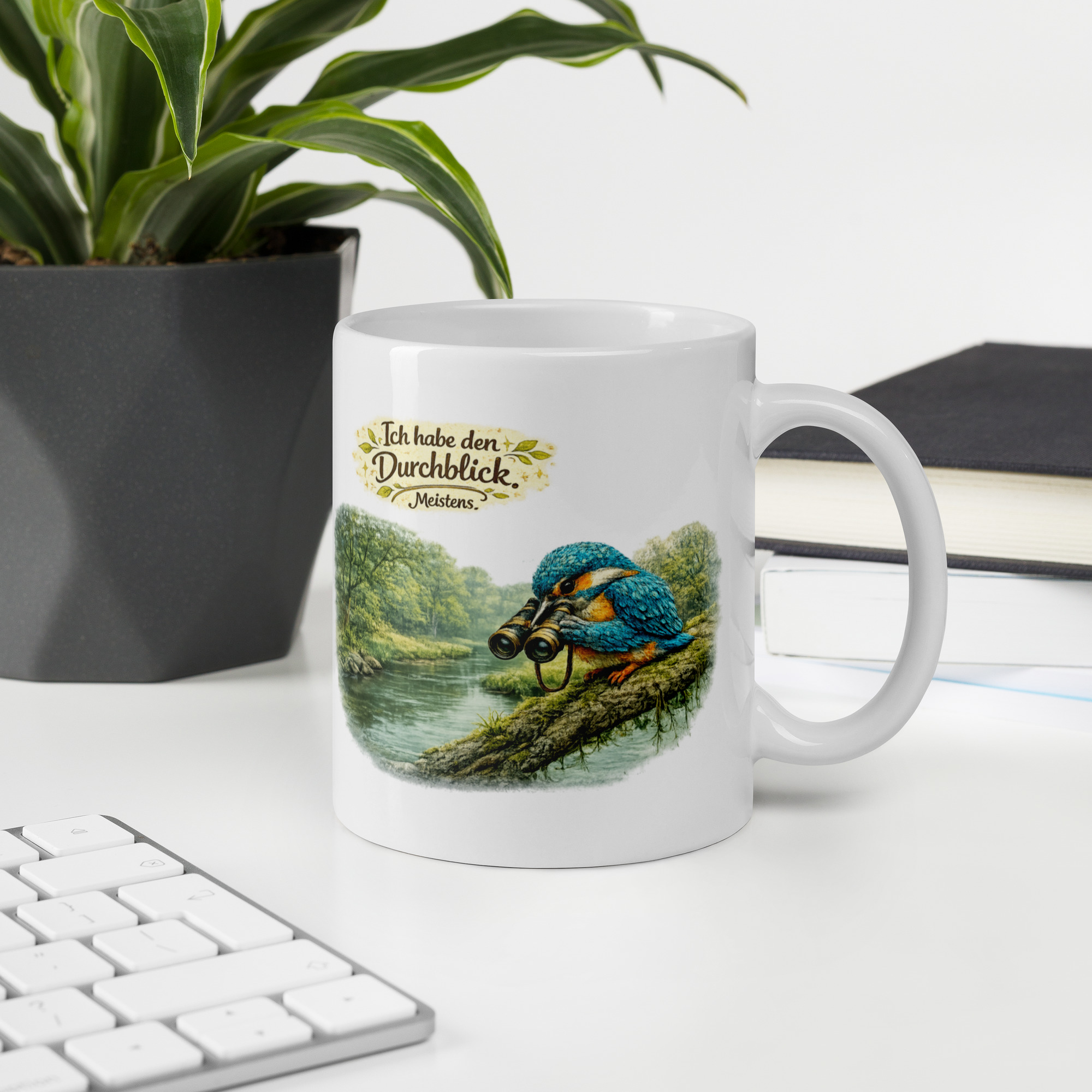 Tasse Eisvogel mit Durchblick 1 Tasse Eisvogel mit Durchblick