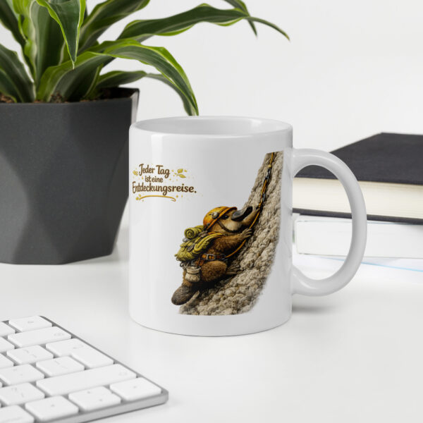 Tasse Schnabeltier auf Entdeckungsreise