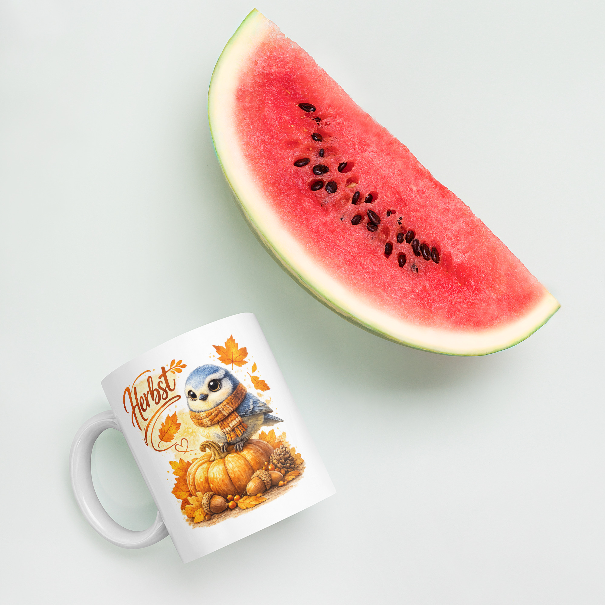 Tasse Blaumeise Herbst 5 Tasse Blaumeise Herbst – Bild 5