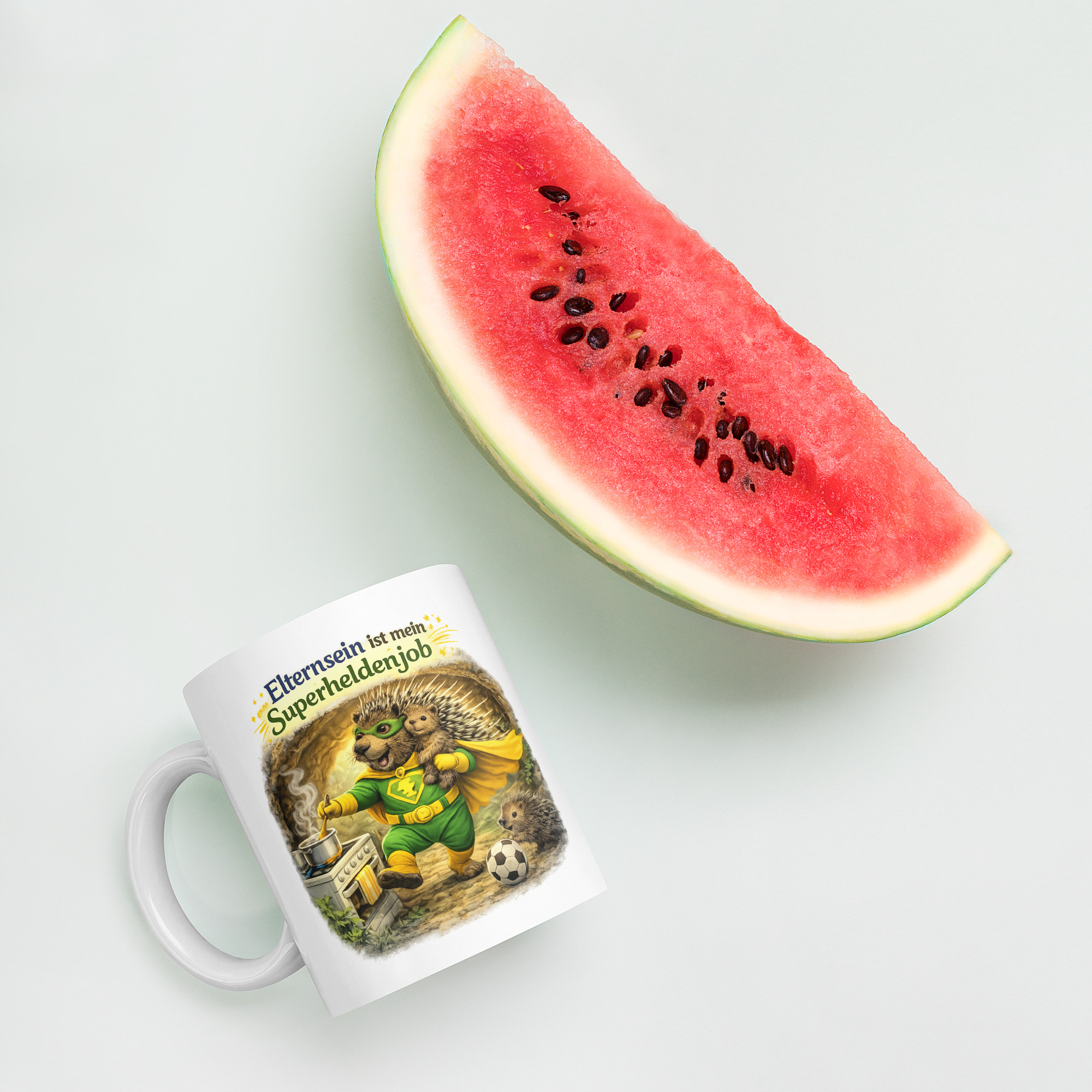 Tasse Elternsein ist mein Superheldenjob 5 Tasse Elternsein ist mein Superheldenjob – Bild 5