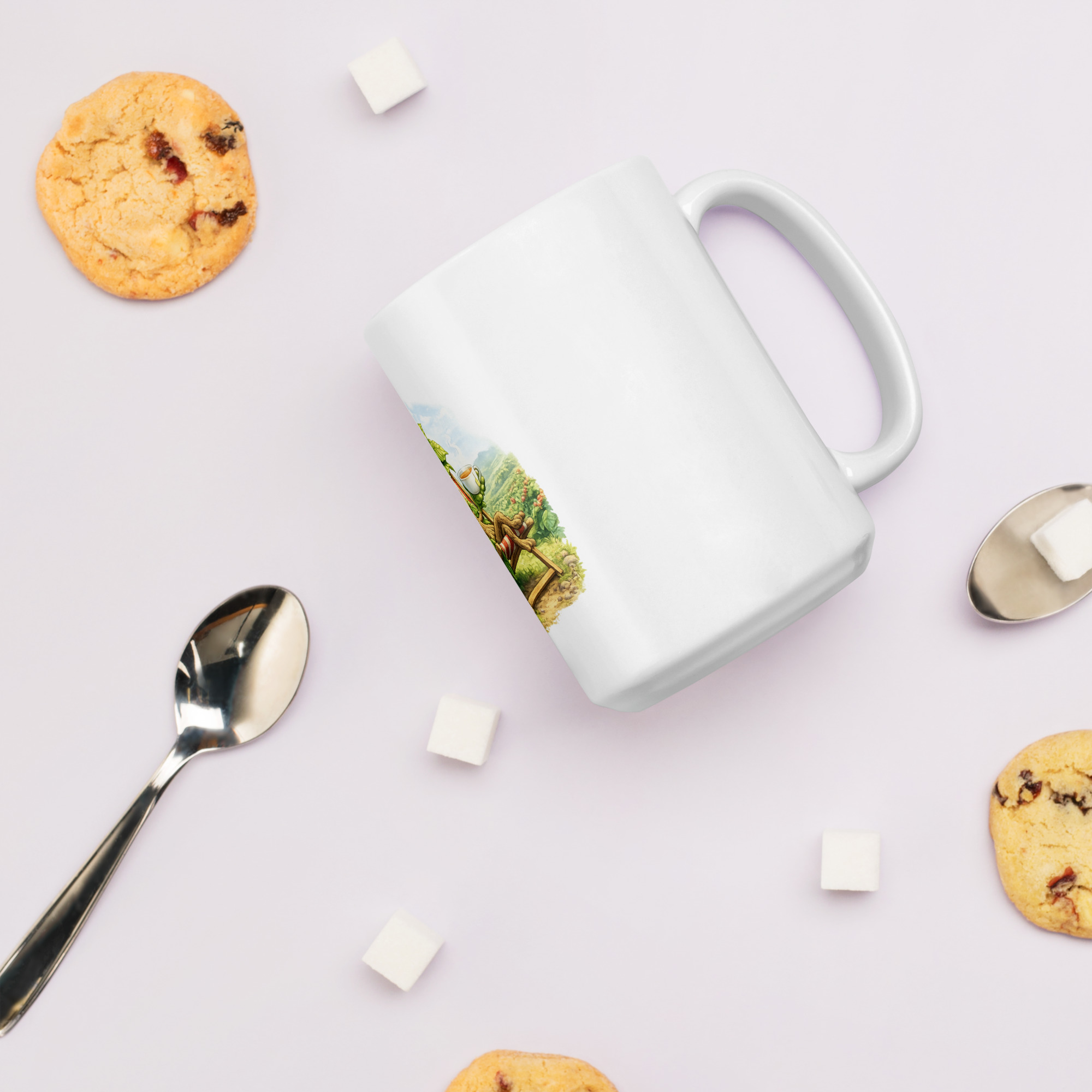 Tasse teetrinkende Kaffeepflanze 8 Tasse teetrinkende Kaffeepflanze – Bild 8