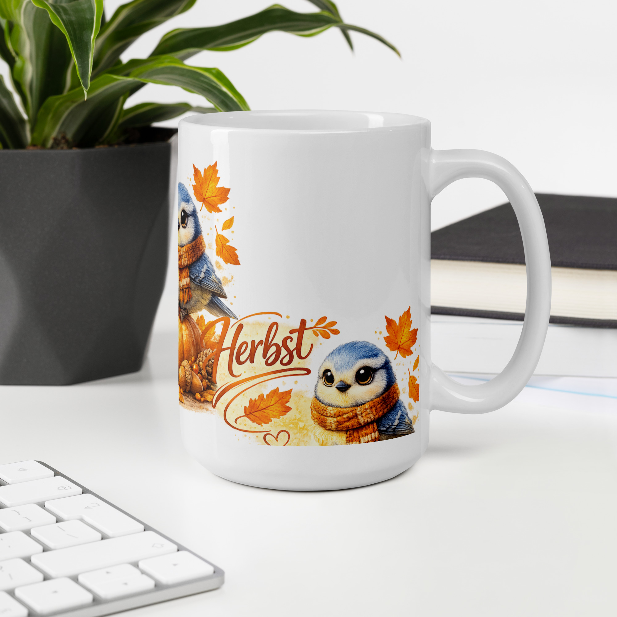 Tasse Blaumeise Herbst 7 Tasse Blaumeise Herbst – Bild 7