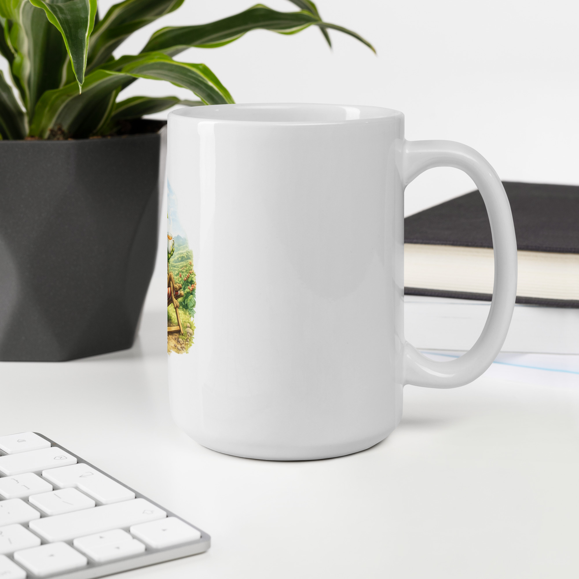 Tasse teetrinkende Kaffeepflanze 7 Tasse teetrinkende Kaffeepflanze – Bild 7