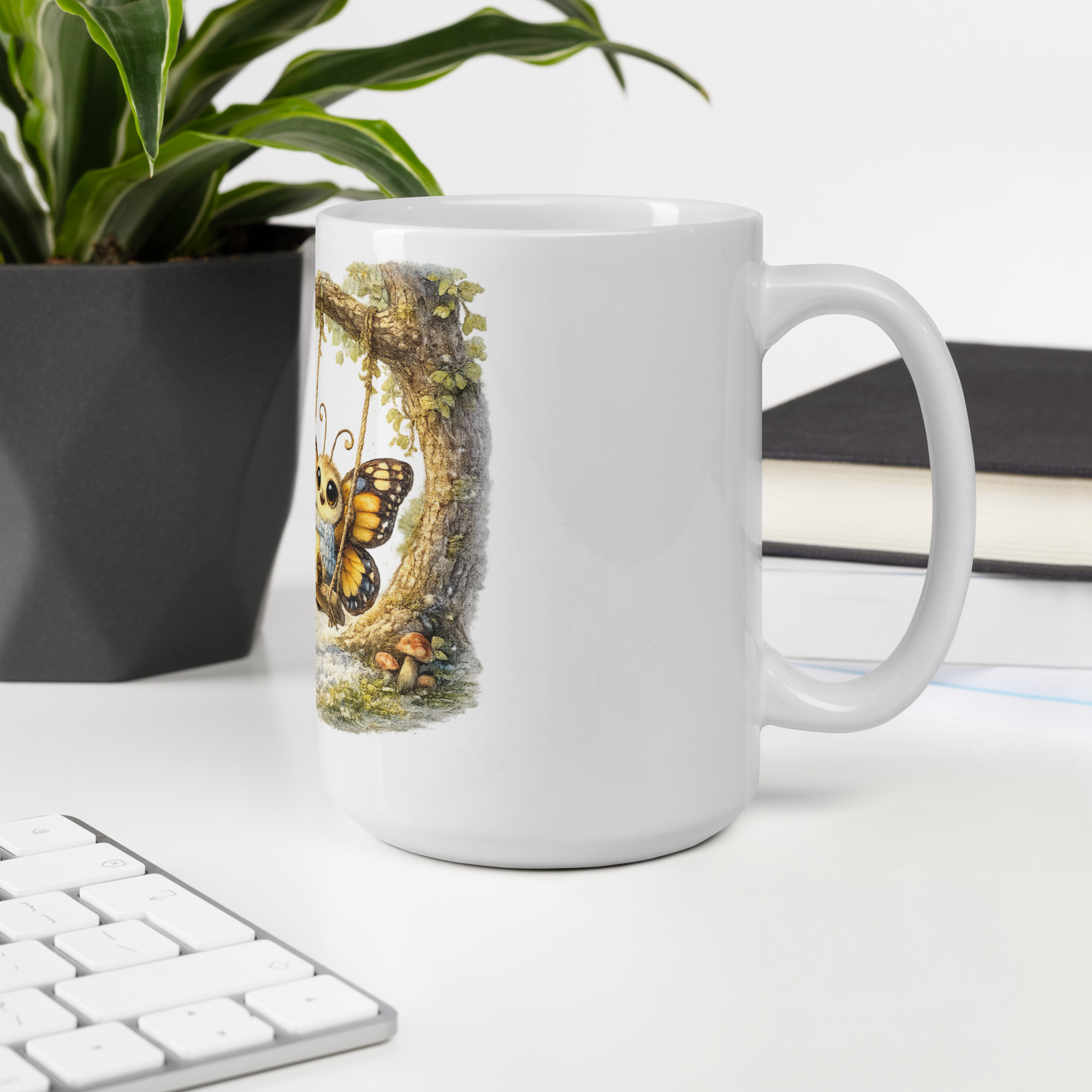 Tasse schaukelnder Schmetterling im Winter 7 Tasse schaukelnder Schmetterling im Winter – Bild 7