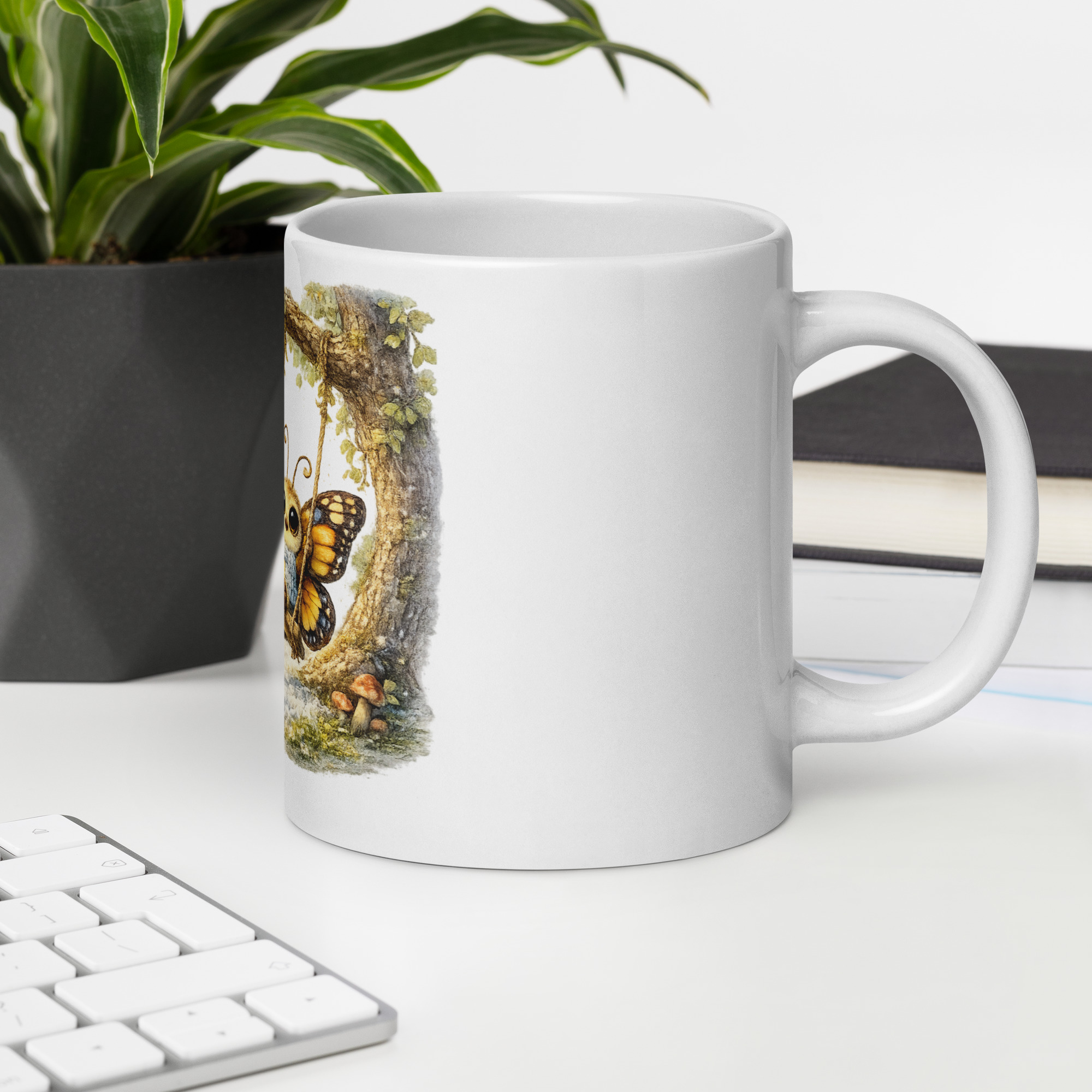 Tasse schaukelnder Schmetterling im Winter 10 Tasse schaukelnder Schmetterling im Winter – Bild 10