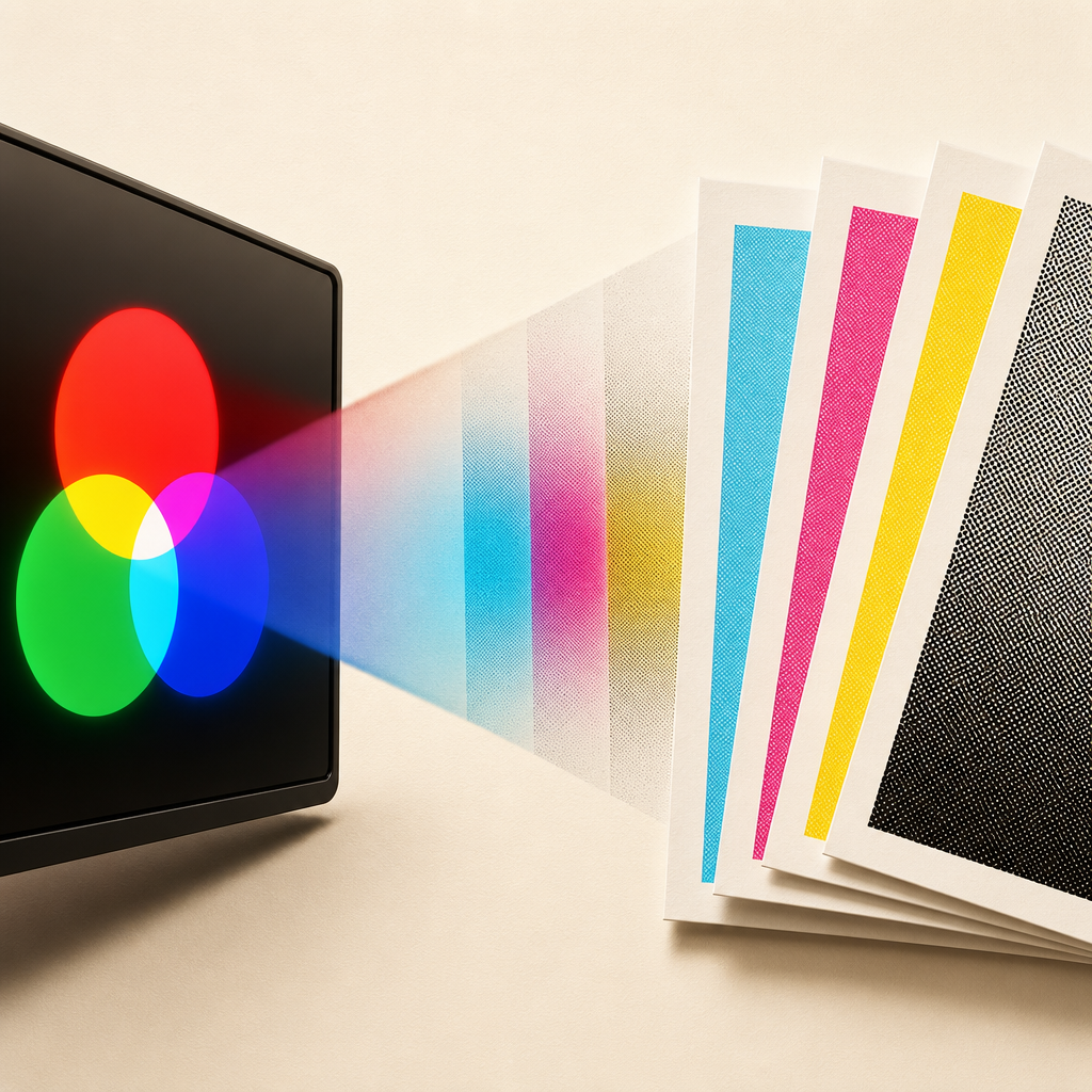 CMYK oder RGB? So vermeiden Sie Farbabweichungen beim Drucken