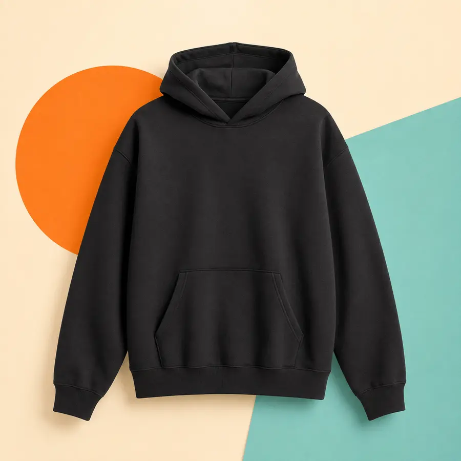 Beispiel eines individuell gestaltbaren Hoodies