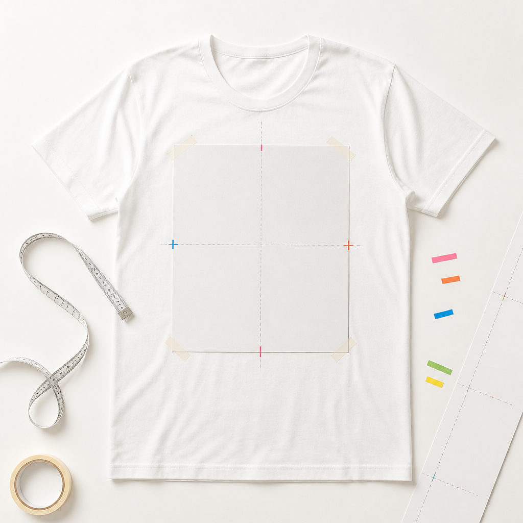 T-Shirt-Motiv richtig platzieren: Brust, Rücken, Ärmel und Druckgröße