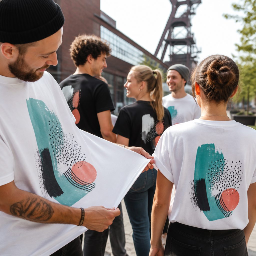 T-Shirts bedrucken Essen 2 T-Shirts bedrucken Essen