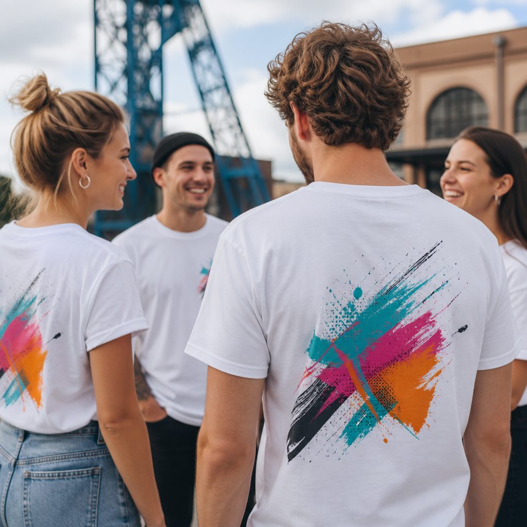 T-Shirts bedrucken Bochum 2 T-Shirts bedrucken Bochum