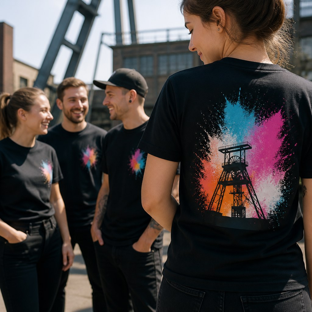 T-Shirts bedrucken Gelsenkirchen 2 T-Shirts bedrucken Gelsenkirchen