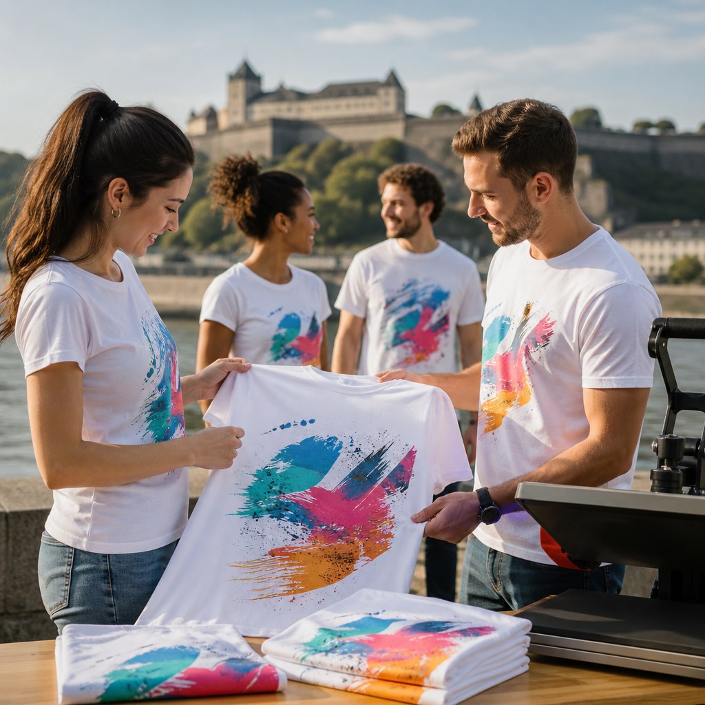 T-Shirts bedrucken Koblenz 1 T-Shirts bedrucken Koblenz
