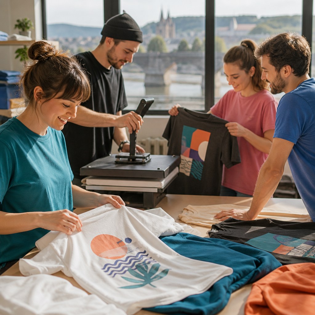 T-Shirts bedrucken Koblenz 2 T-Shirts bedrucken Koblenz