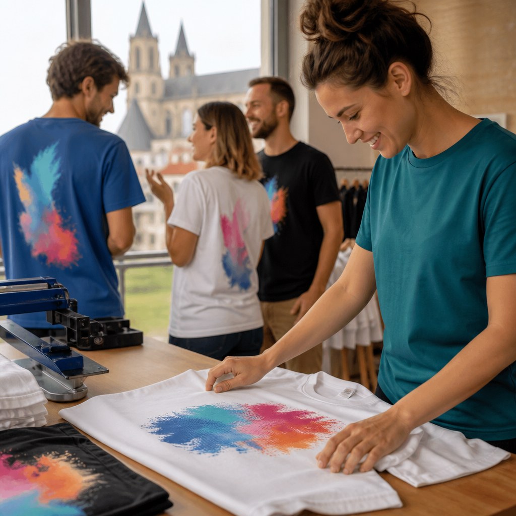 T-Shirts bedrucken Magdeburg 2 T-Shirts bedrucken Magdeburg