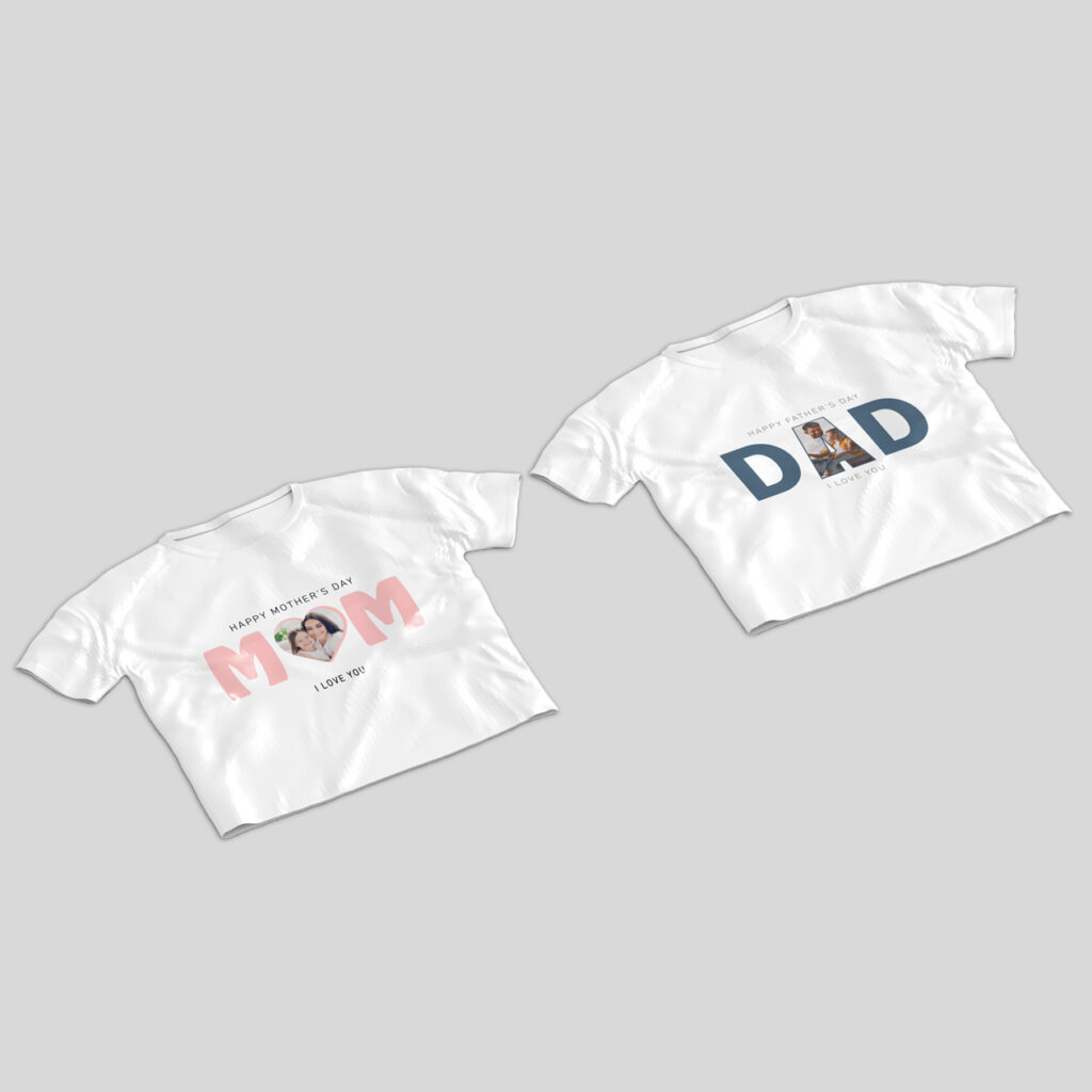 Baby-T-Shirts – Produktbeispiel für die individuelle Gestaltung