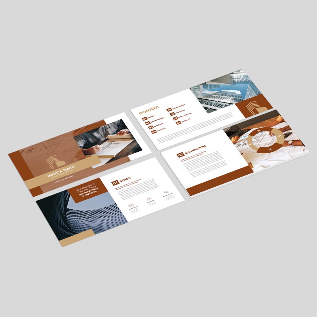 Präsentationen – Produktbeispiel für die individuelle Gestaltung