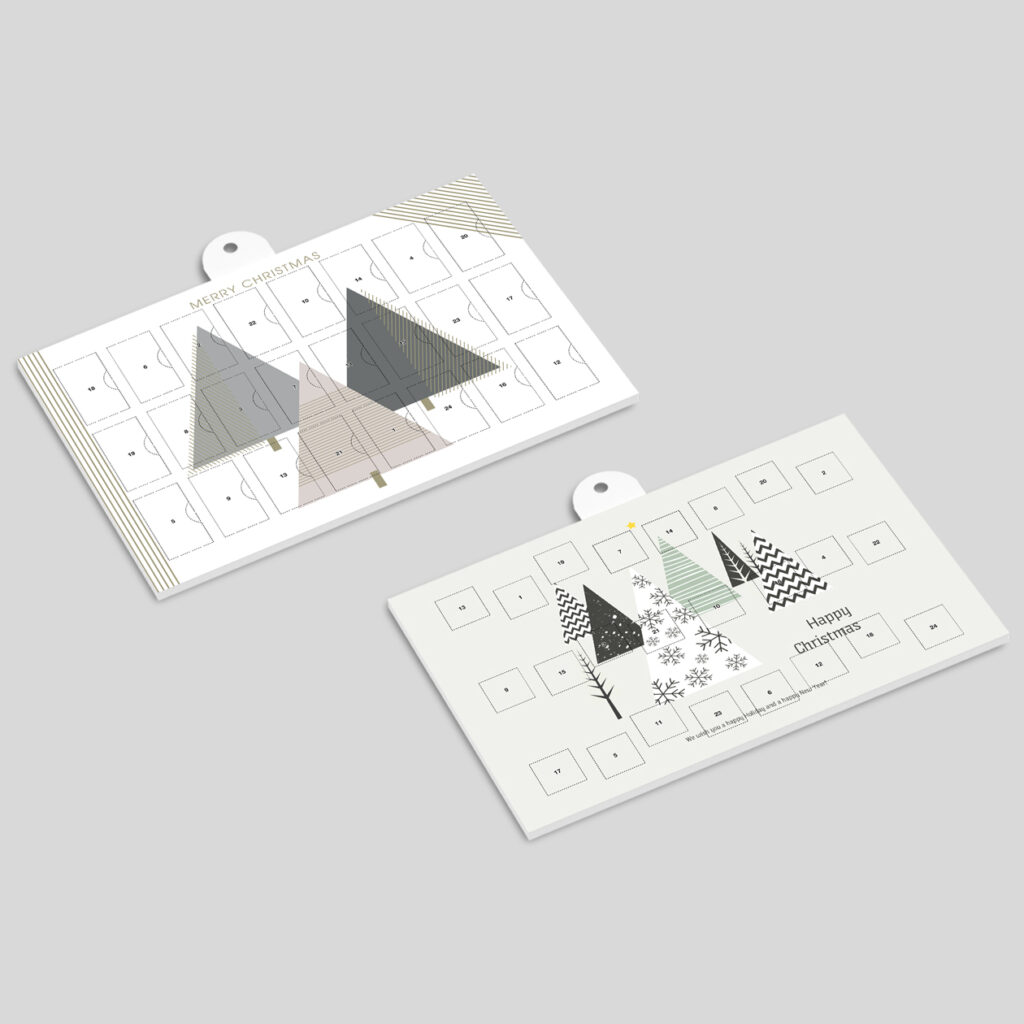 Adventskalender – Produktbeispiel für die individuelle Gestaltung