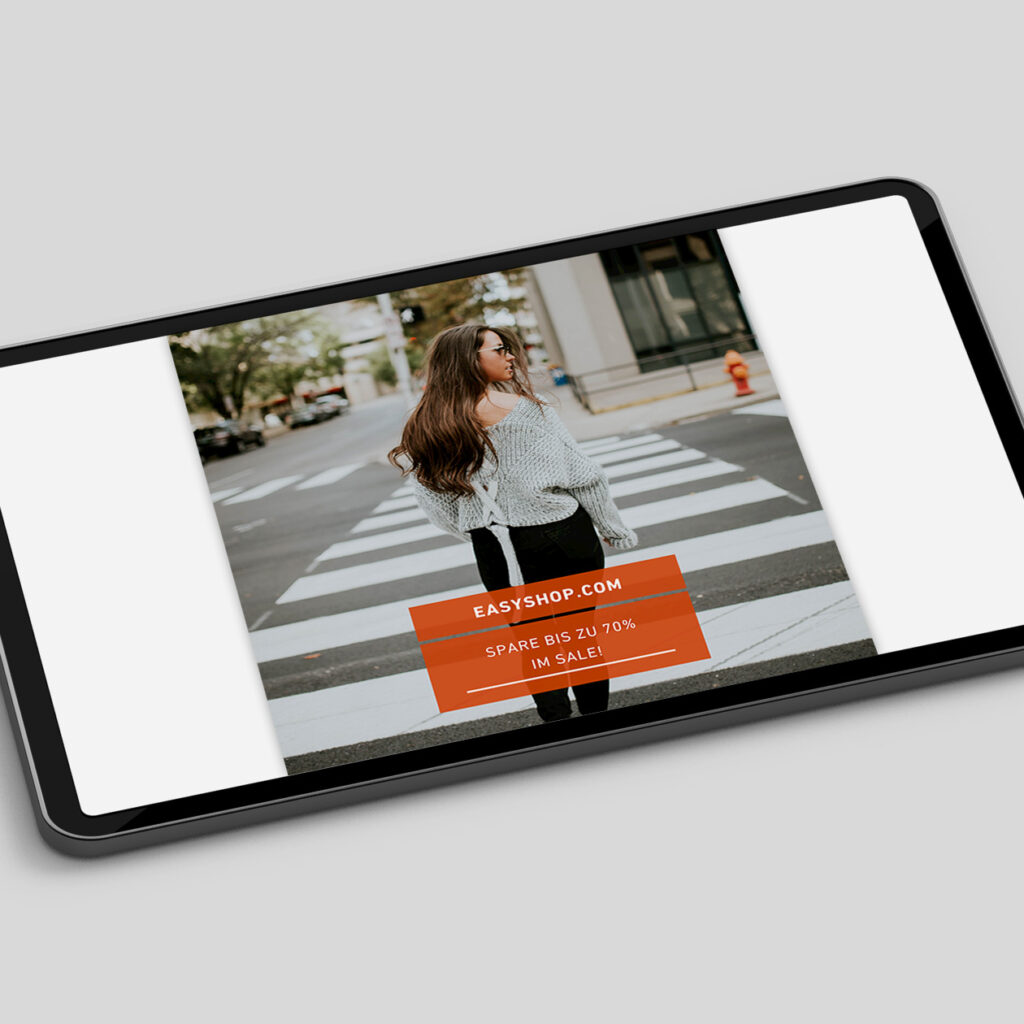 Instagram-Beiträge – Beispiel einer digitalen Gestaltung