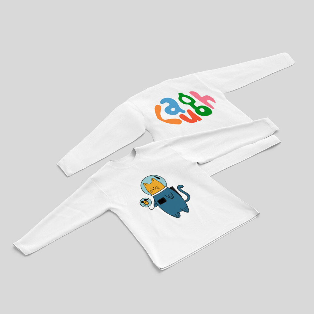 Langarmshirts – Produktbeispiel für die individuelle Gestaltung