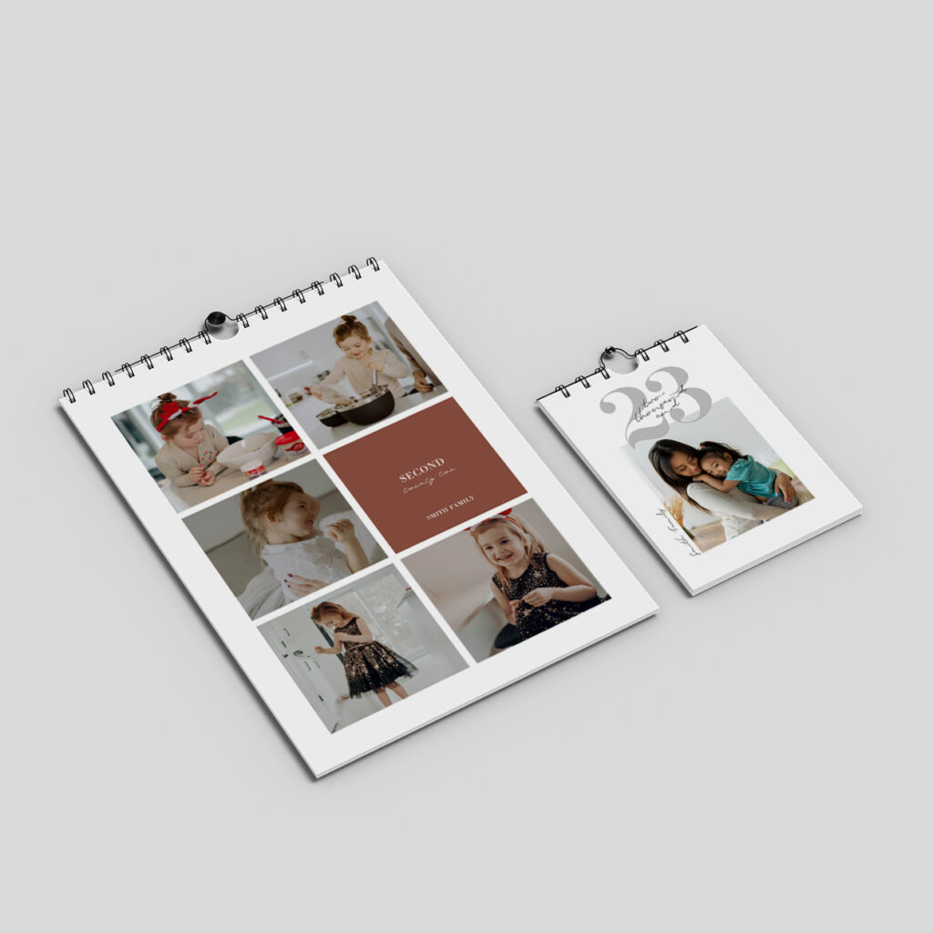 Fotokalender – Produktbeispiel für die individuelle Gestaltung