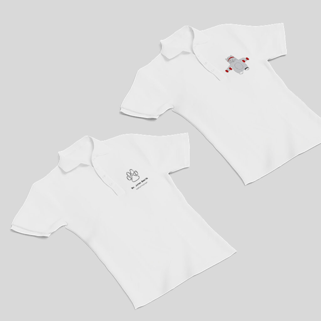 Poloshirts – Produktbeispiel für die individuelle Gestaltung