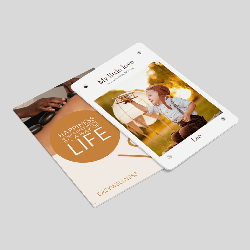 Schilder – Produktbeispiel für die individuelle Gestaltung