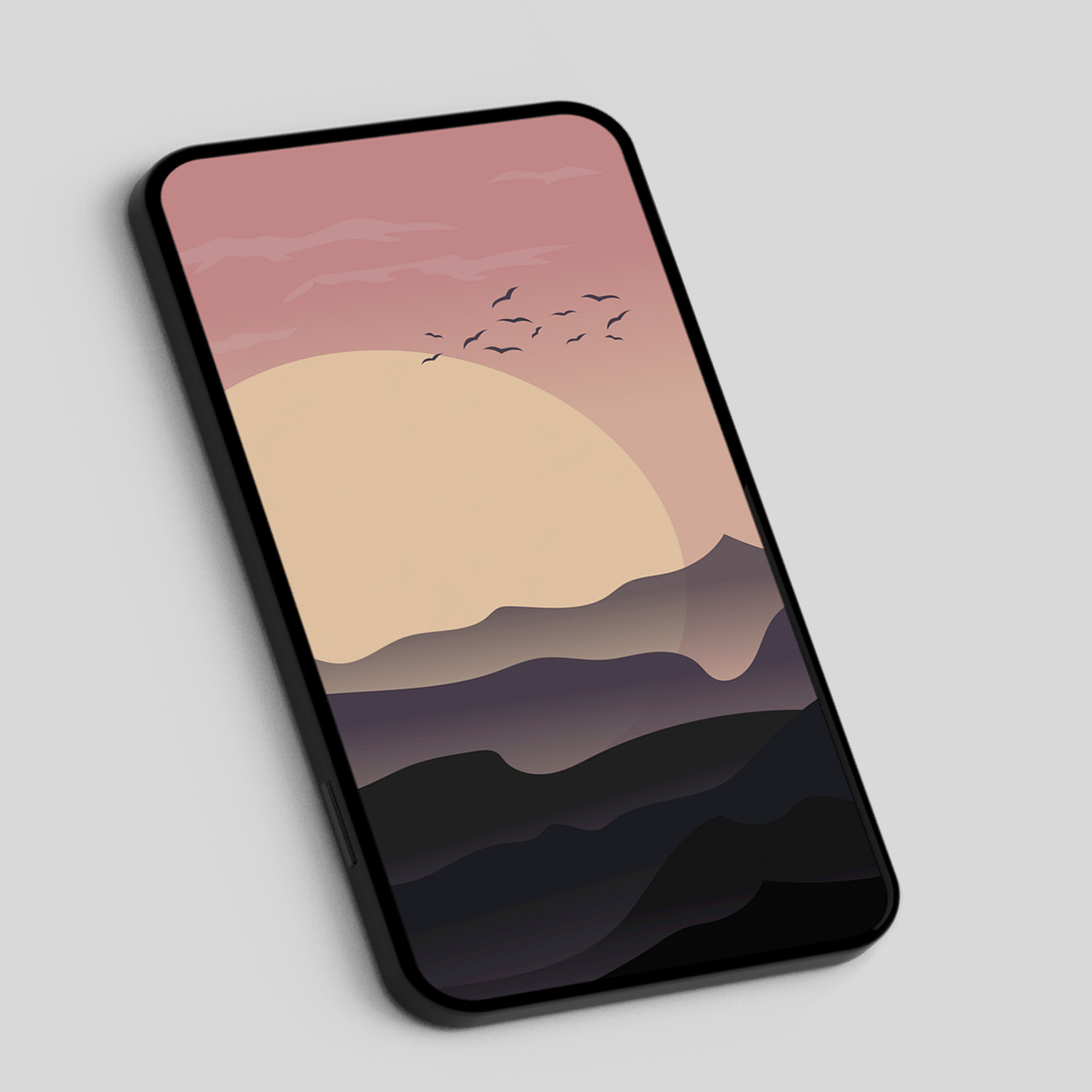 Smartphone-Hintergründe 1 Smartphone-Hintergründe – Beispiel einer digitalen Gestaltung