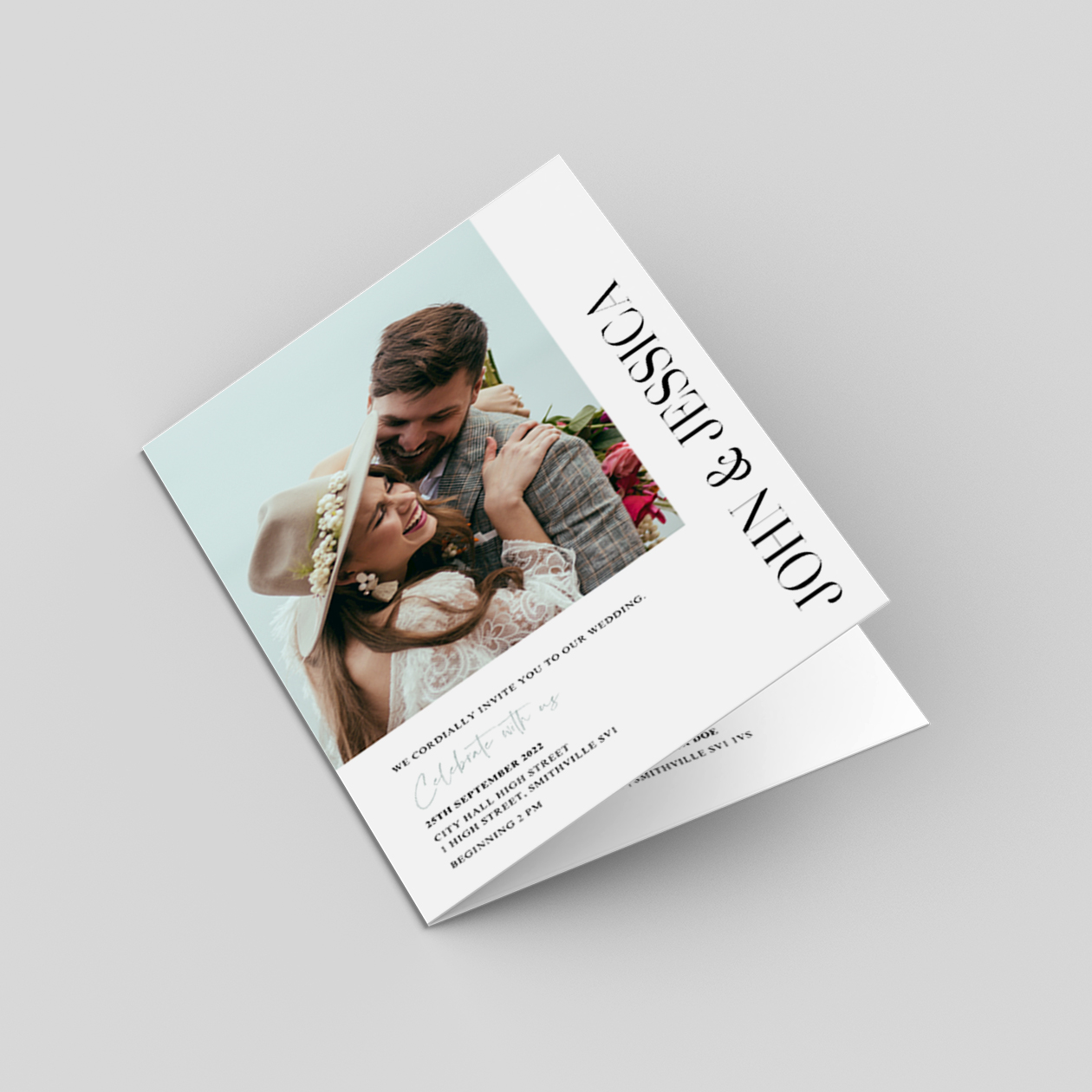 Fotoklappkarten 1 Fotoklappkarten – Produktbeispiel für die individuelle Gestaltung