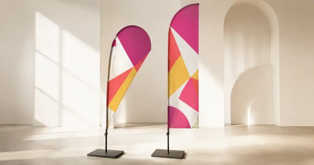 Beachflags – Produktbeispiel für die individuelle Gestaltung