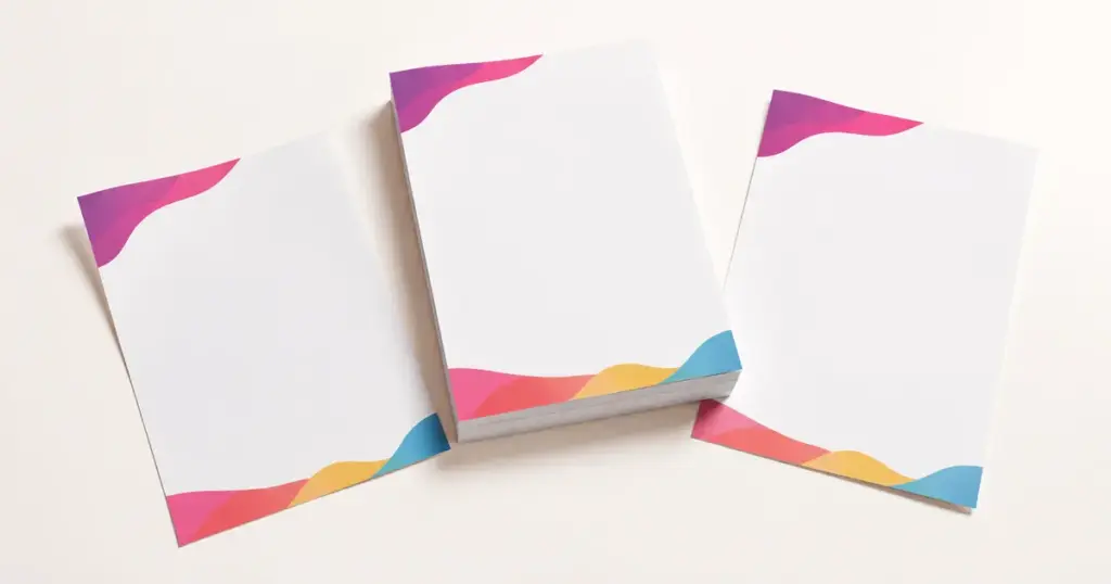 Briefpapier – Produktbeispiel für die individuelle Gestaltung
