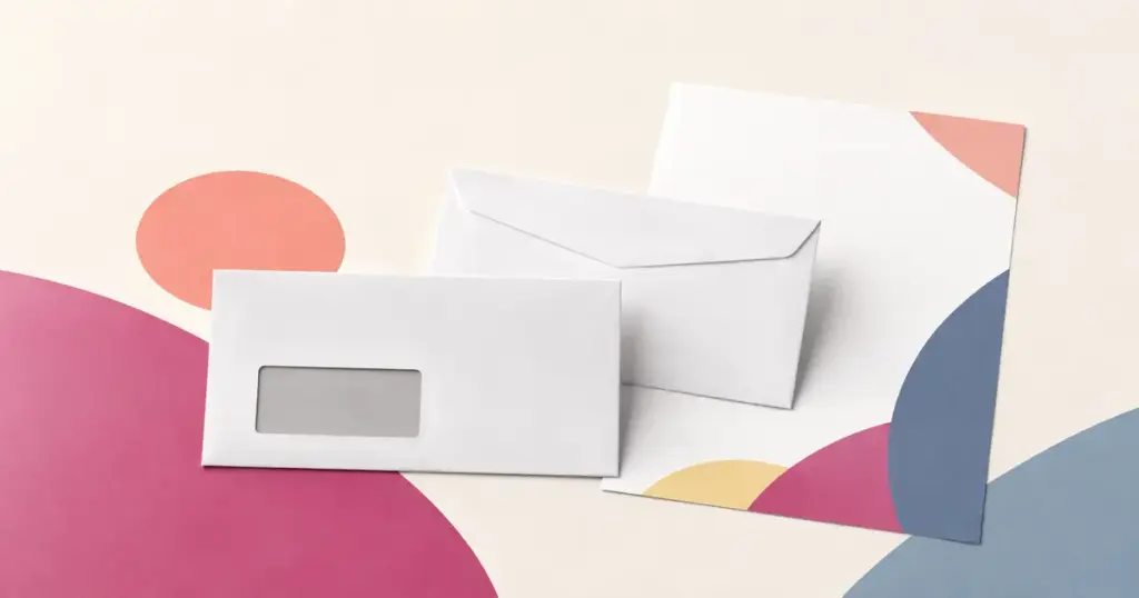 Bedruckte Briefumschläge – Produktbeispiel für die individuelle Gestaltung