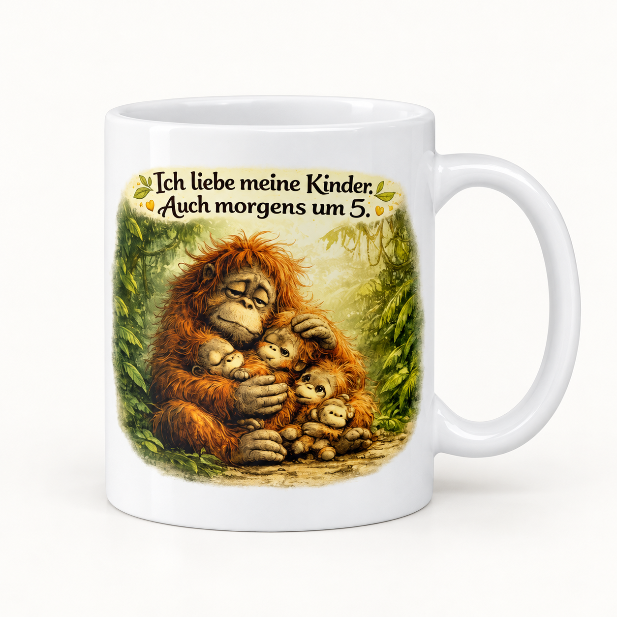 Tasse Elternliebe Orang Utan 1 Tasse Elternliebe Orang Utan