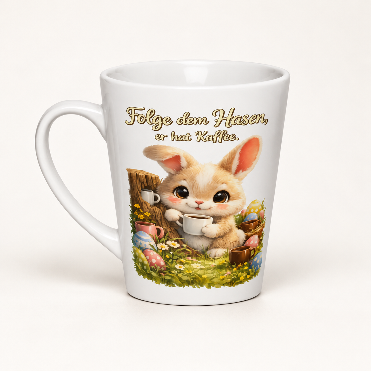 Milchkaffeetasse Osterhase 1 Milchkaffeetasse Osterhase