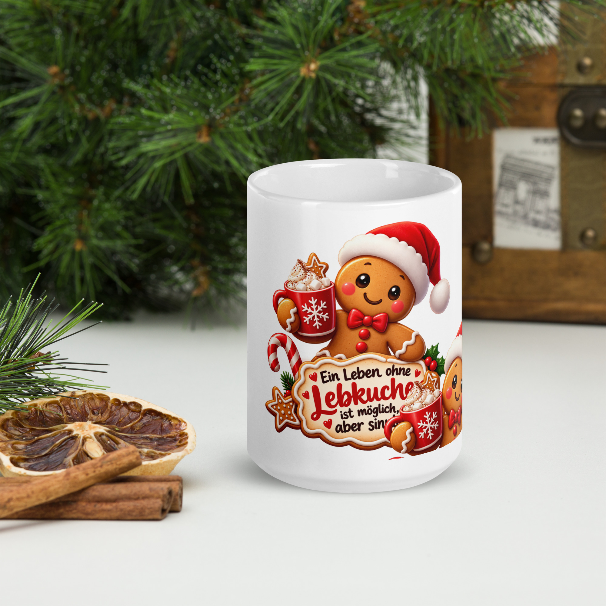Tasse " Ein Leben ohne Lebkuchen ist möglich, aber sinnlos" 7 Tasse " Ein Leben ohne Lebkuchen ist möglich, aber sinnlos" – Bild 7