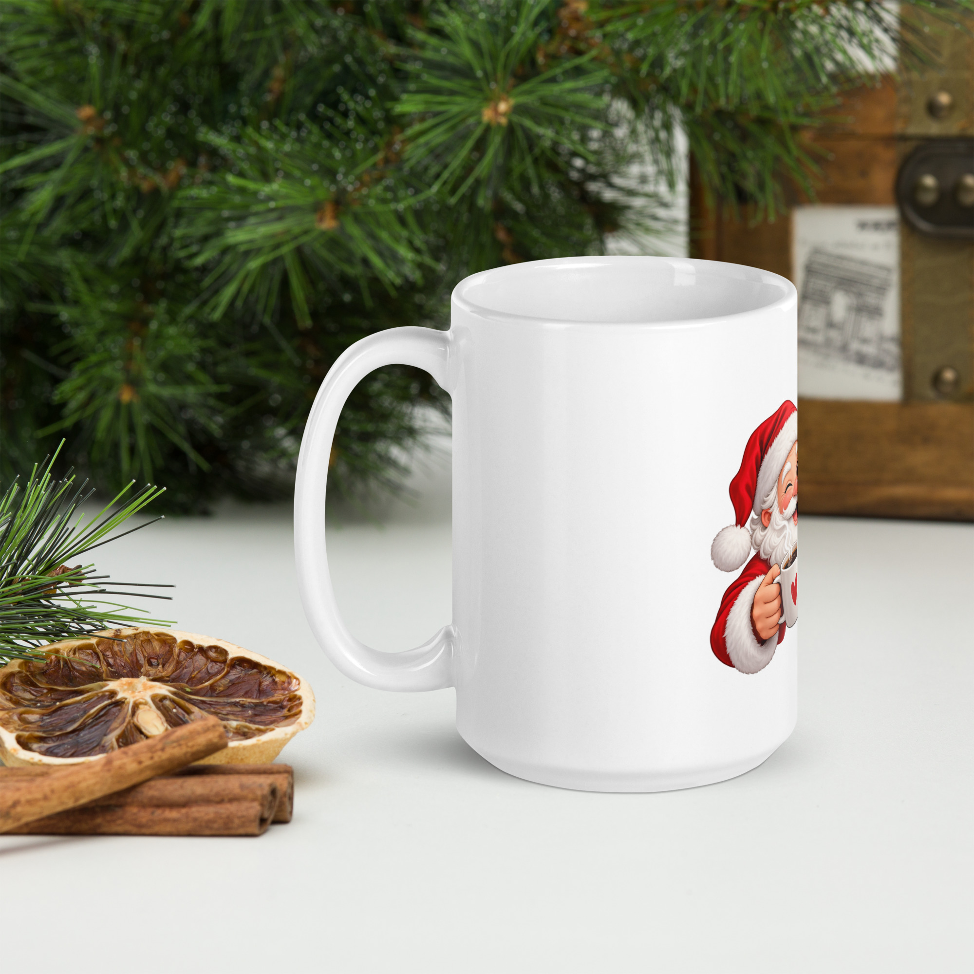 Tasse Santa braucht Kekse, ich brauche Kaffee 5 Tasse Santa braucht Kekse, ich brauche Kaffee – Bild 5